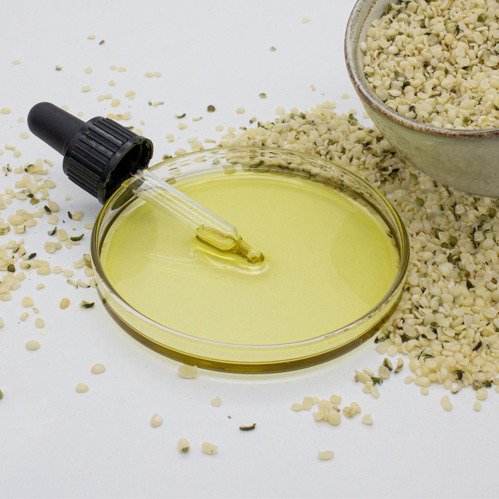 Huile de graines de chanvre