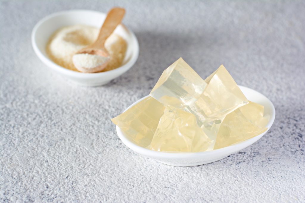Gummies gemaakt met gelatine