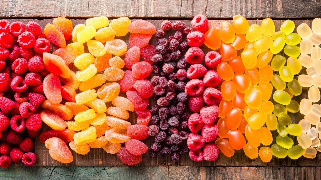 Gezondheid gummy snoepjes productie