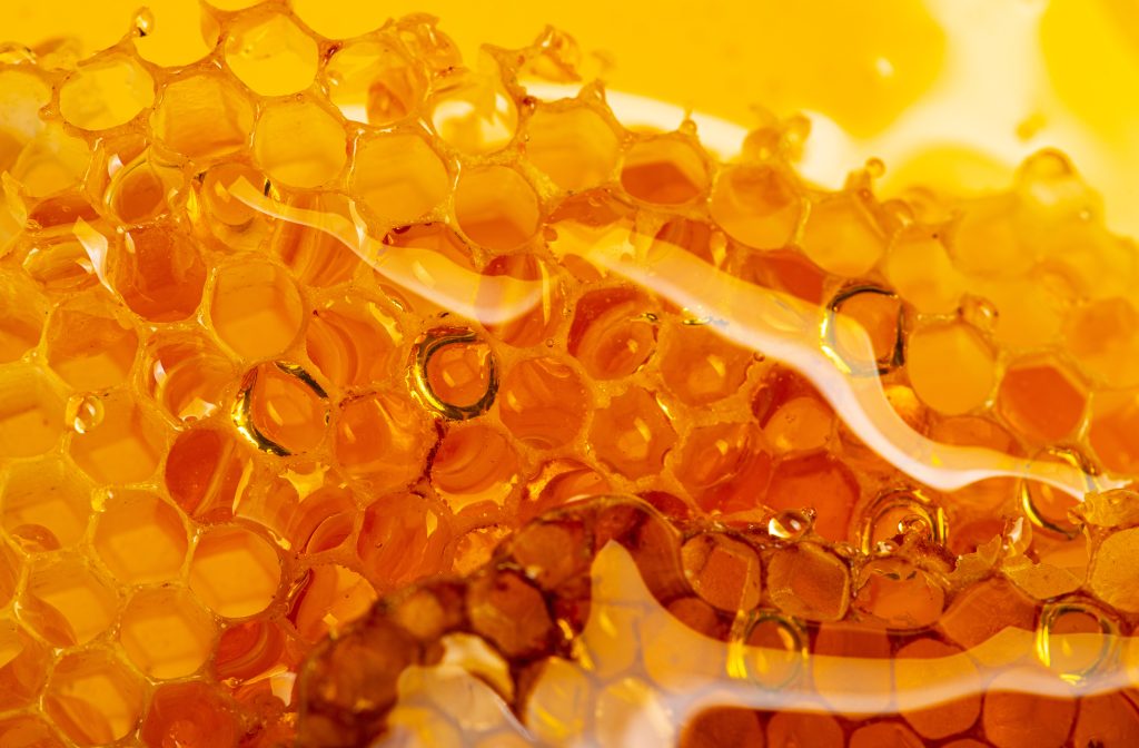 Honing voor suikervrije gummies