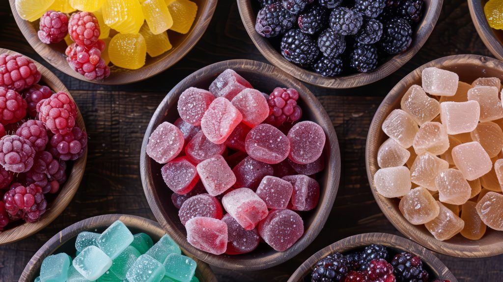 Suikervrije gezondheidssupplementen en gummies